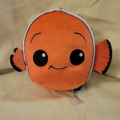 Disney Pixar Nemo Plush Toy Orange Clownfish Stuffed Animal 7" Finding Nemo - Thumbnail 2