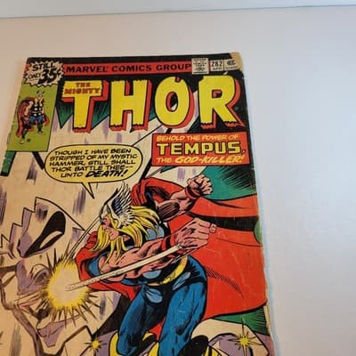 Thor #282 Tempus God Killer Battle Marvel | Bronze Age | Comic 1979 - Thumbnail 5