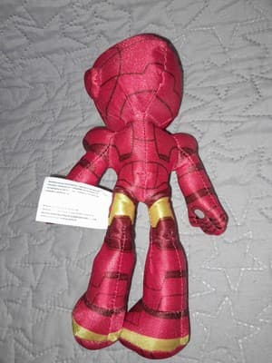 Iron Man Plush 9" Spidey & His Amazing Friends Marvel Red Gold Toy NWT Ironman - Thumbnail 5