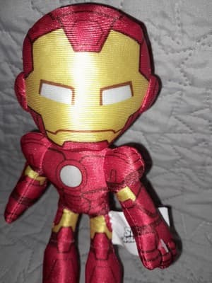 Iron Man Plush 9" Spidey & His Amazing Friends Marvel Red Gold Toy NWT Ironman - Thumbnail 2