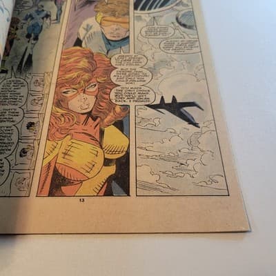 X-Factor #40 Cyclops Jean Grey vs. Apocalypse Marvel Comic 1989 - Thumbnail 6