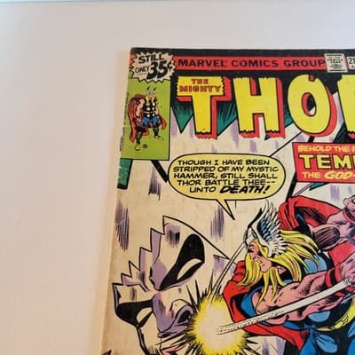Thor #282 Tempus God Killer Battle Marvel | Bronze Age | Comic 1979 - Thumbnail 6