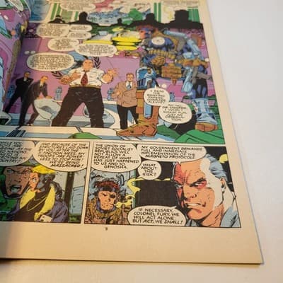 X-Men #2 Marvel Comics 1991 Magneto Triumphant Jim Lee Cover VF Comic Book - Thumbnail 12