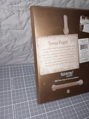 Madonna & Child Virgin Mary Jesus Christ Wood Plaque 4x6 Teresa Kogut AUTHENTIC - Thumbnail 6