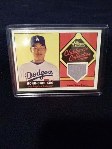 2010 Heritage Clubhouse Collection HONG-CHIN KUO Dodgers Game Worn Pants - Thumbnail 3