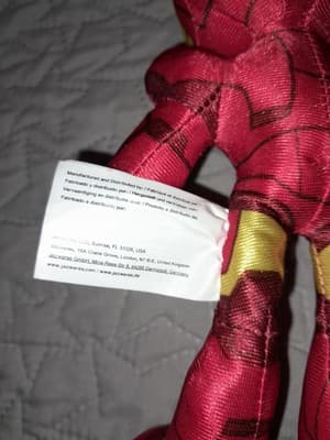Iron Man Plush 9" Spidey & His Amazing Friends Marvel Red Gold Toy NWT Ironman - Thumbnail 4