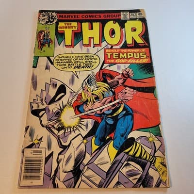 Thor #282 Tempus God Killer Battle Marvel | Bronze Age | Comic 1979 - Image 1
