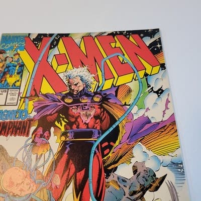 X-Men #2 Marvel Comics 1991 Magneto Triumphant Jim Lee Cover VF Comic Book - Thumbnail 5