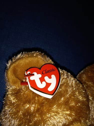 TY Classic Everhart 12" Bear with tags Heart - Thumbnail 2