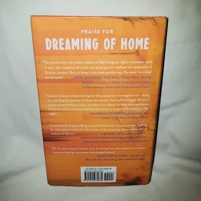 Dreaming of Home Cristina Jiménez 2025 Hardcover First Edition St Martin's Press - Thumbnail 3