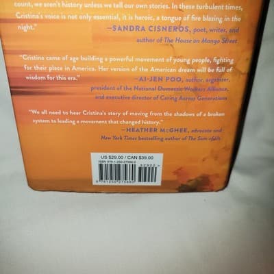 Dreaming of Home Cristina Jiménez 2025 Hardcover First Edition St Martin's Press - Thumbnail 4