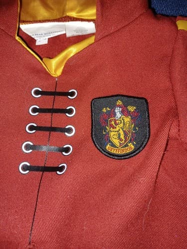 Build A Bear BABW Harry Potter Gryffindor Robe Red Yellow Pull Over Wizarding - Thumbnail 2