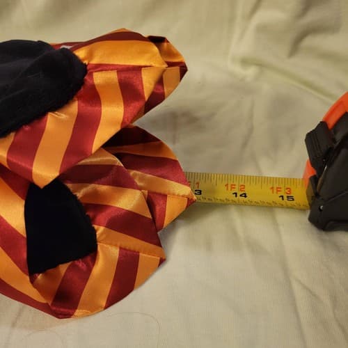 Harry Potter Plush Lovey Security Blanket Gryffindor Black Gold Red Satin Chibi - Thumbnail 11