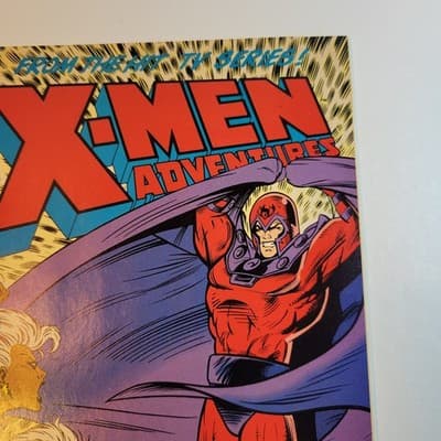 X-MEN Adventures #3 1993 Magneto Storm Cyclops Wolverine Marvel Comic - Thumbnail 6