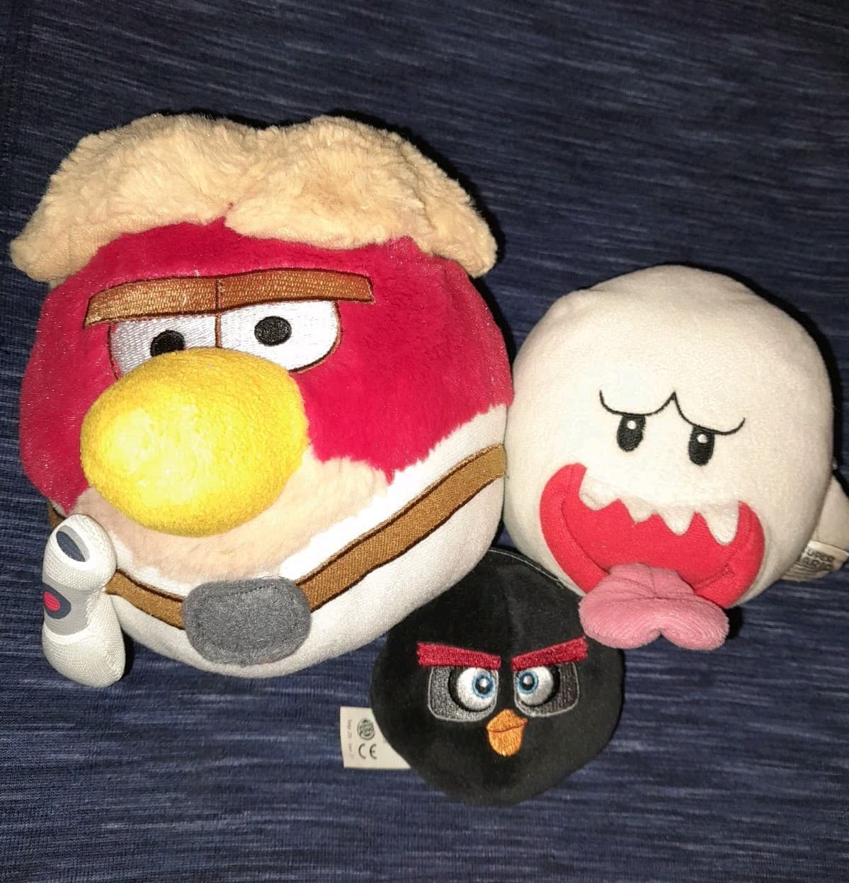 Angry Birds Star Wars Luke Skywalker, Super Mario Balls 5" & McDonald's Plush - Image 1