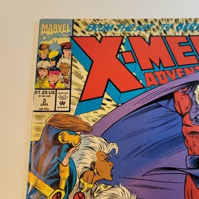 X-MEN Adventures #3 1993 Magneto Storm Cyclops Wolverine Marvel Comic - Thumbnail 5