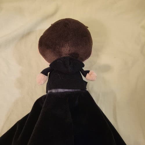 Harry Potter Plush Lovey Security Blanket Gryffindor Black Gold Red Satin Chibi - Thumbnail 6