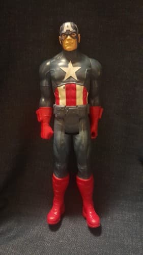 Captain America action figure Marvel 2013 Hasbro 11" - Image 1