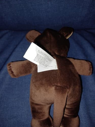 Dolly Pet Brown Monkey 9" Blue Eyes Smiling Baby Plush Kid Connection - Thumbnail 6