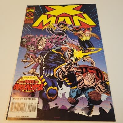 X-Man #2 1995 Marvel Comics Age of Apocalypse Steve Skroce Cover NM Comic Book - Image 1