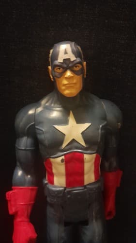 Captain America action figure Marvel 2013 Hasbro 11" - Thumbnail 5