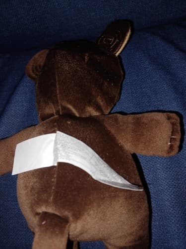 Dolly Pet Brown Monkey 9" Blue Eyes Smiling Baby Plush Kid Connection - Thumbnail 7