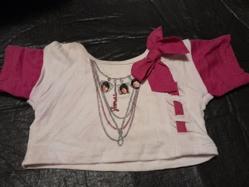 BABW Build-A-Bear Clothes: Jonas Brothers T-SHIRT & Microphone Mic Set Of 2 - Thumbnail 2