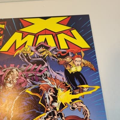 X-Man #2 1995 Marvel Comics Age of Apocalypse Steve Skroce Cover NM Comic Book - Thumbnail 5
