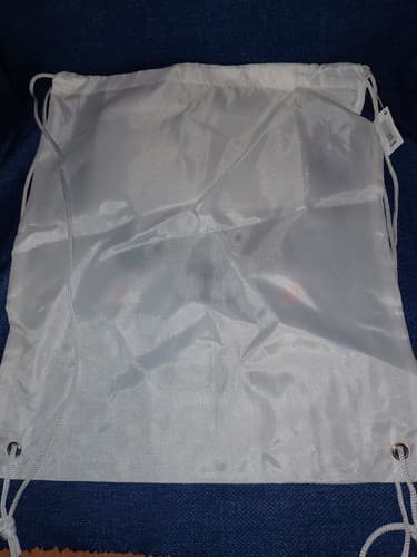 Disney Parks Orlando Yak & Yeti Cinch Sack Bag Backpack White Panda 13" x 16" - Thumbnail 2