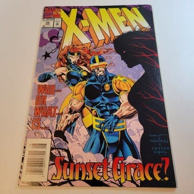 X-Men #35 | 1994 Marvel Comics | Sunset Grace Cyclops & Jean Grey – VF - Image 1