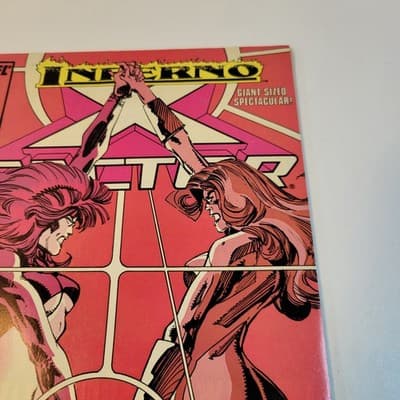 X Factor #38 1988 Inferno Tie In Marvel Comics FN Copycat Storyline - Thumbnail 5