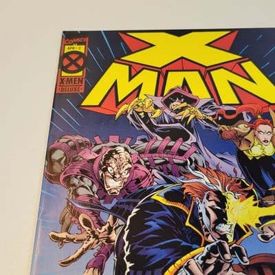 X-Man #2 1995 Marvel Comics Age of Apocalypse Steve Skroce Cover NM Comic Book - Thumbnail 6