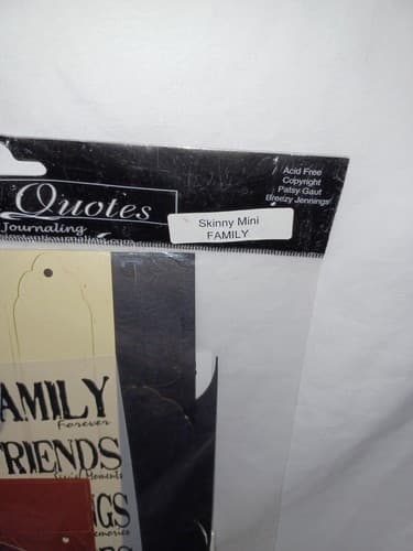 Skinny Mini Canvas Kits Quick Quotes Instant Journaling - Thumbnail 3