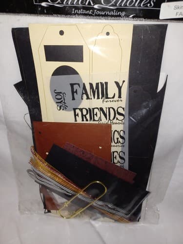 Skinny Mini Canvas Kits Quick Quotes Instant Journaling - Thumbnail 2
