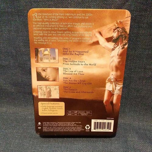 In the Footsteps of Christ - 5 Volume Set (DVD, 2005, 5-Disc Set) Steel Case - Thumbnail 6