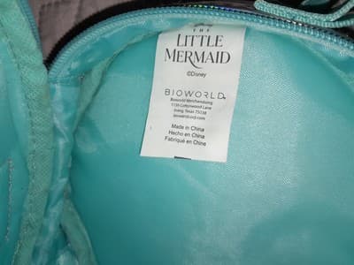 Disney The Little Mermaid Live Action Movie Mermaid Shell Crossbody Bag - Thumbnail 9