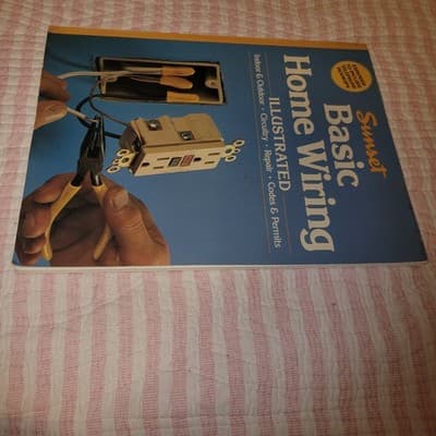 Sunset Home Improvement 2 Book Basic Plumbing & Wiring Illustrated 83 DIY Guides - Thumbnail 17