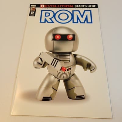 ROM #2 RI Photo Cover Variant E 1:10 Revolution Tie-In IDW 2016 Comic Book - Image 1