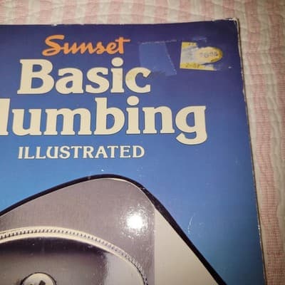 Sunset Home Improvement 2 Book Basic Plumbing & Wiring Illustrated 83 DIY Guides - Thumbnail 4