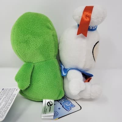FUNKO Mopeez Ghostbusters Plush Slimer Stay Puft Marshmallow Man 2pc 5in - Thumbnail 5