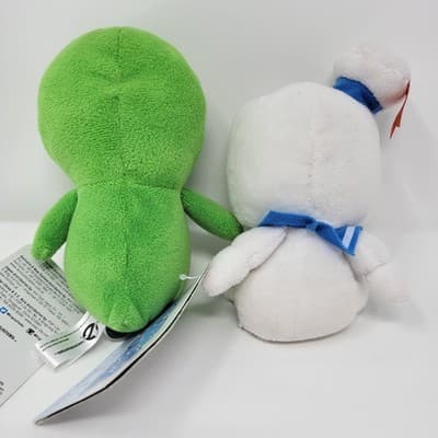 FUNKO Mopeez Ghostbusters Plush Slimer Stay Puft Marshmallow Man 2pc 5in - Thumbnail 4