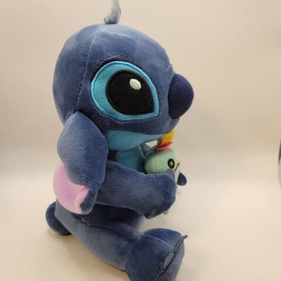 Disney Stitch Plush Scrump Doll Disneyland Hong Kong Exclusive Lilo & Stitch 9" - Thumbnail 5