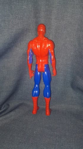 Spiderman Action Figure 12’’ 2013 Movable Arms Legs Head Red Blue - Thumbnail 5