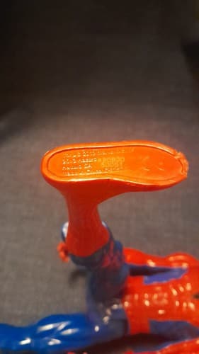Spiderman Action Figure 12’’ 2013 Movable Arms Legs Head Red Blue - Thumbnail 8