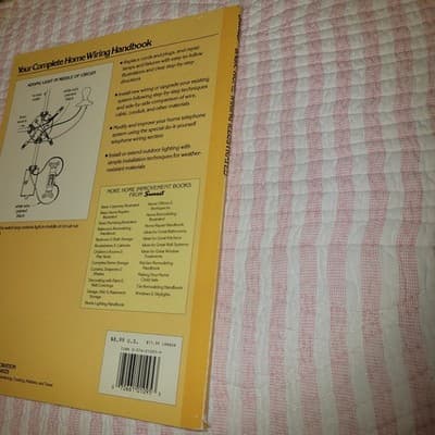 Sunset Home Improvement 2 Book Basic Plumbing & Wiring Illustrated 83 DIY Guides - Thumbnail 16