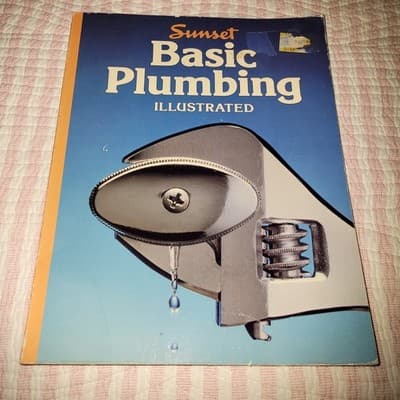 Sunset Home Improvement 2 Book Basic Plumbing & Wiring Illustrated 83 DIY Guides - Thumbnail 3