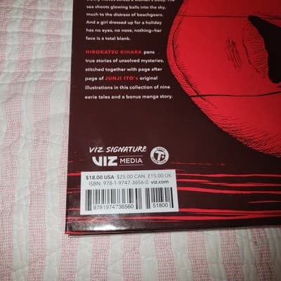 Stitches by Hirokatsu Kihara Junji Ito 2024 Viz Signature, 1st Edition HC Horror - Thumbnail 3