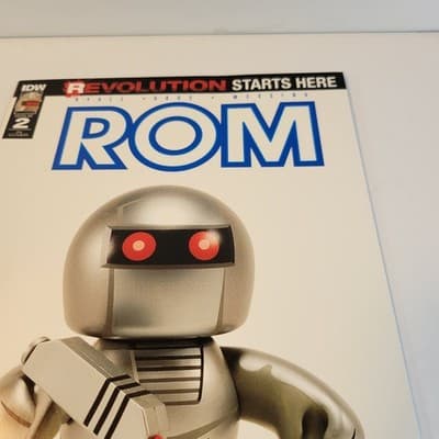 ROM #2 RI Photo Cover Variant E 1:10 Revolution Tie-In IDW 2016 Comic Book - Thumbnail 5