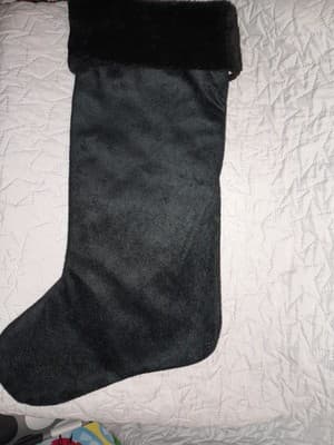 Harry Potter Hogwarts School Christmas stocking Fleece Faux Fur Embroidery - Thumbnail 5