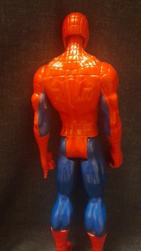 Spiderman Action Figure 12’’ 2013 Movable Arms Legs Head Red Blue - Thumbnail 7